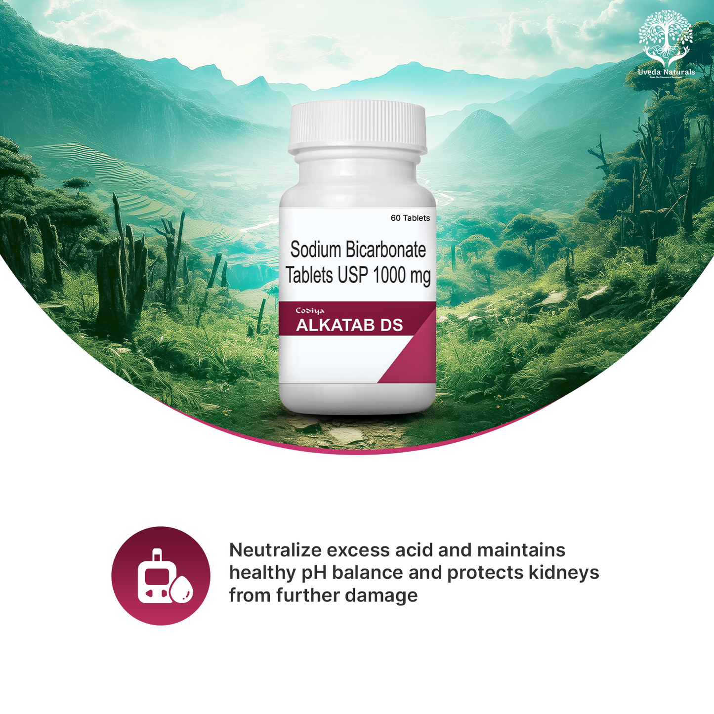 Codiya Alkatab DS Pack of 60 Tablets