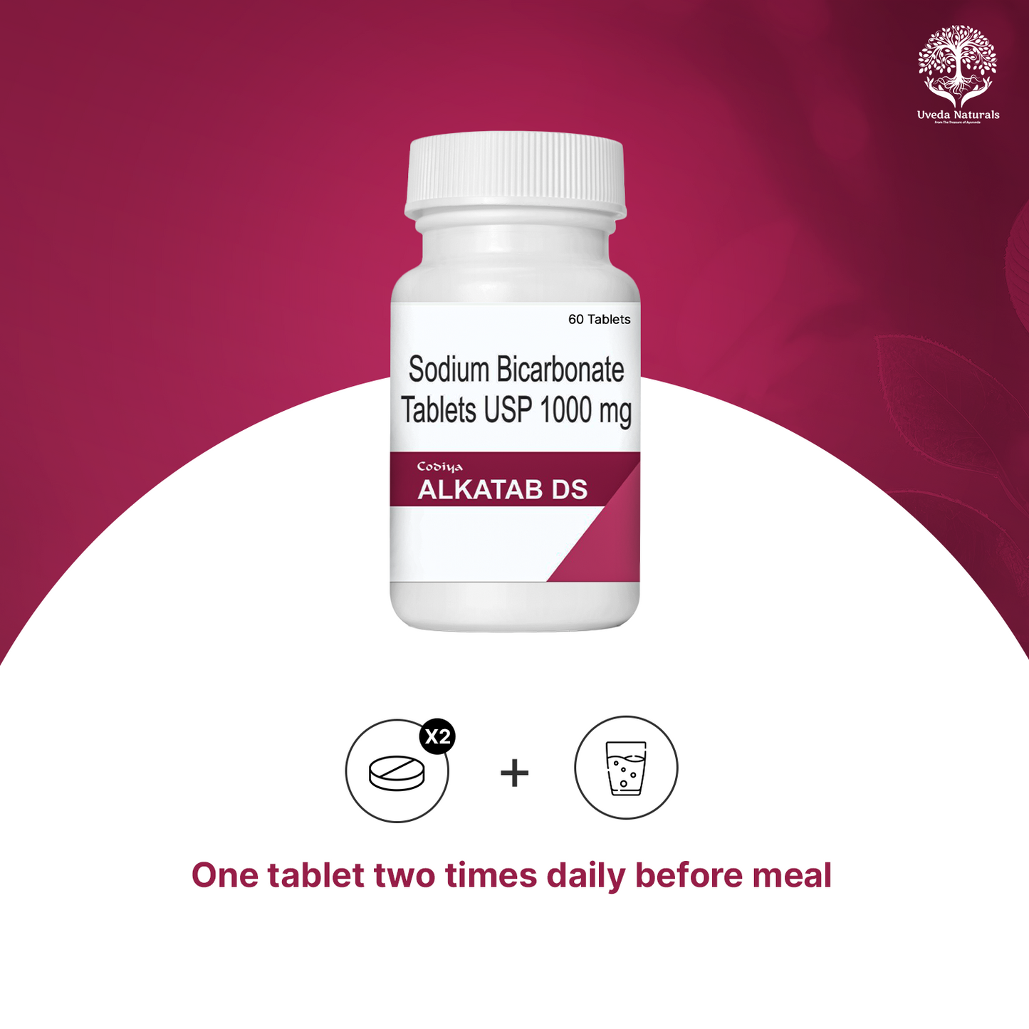 Codiya Alkatab DS Pack of 60 Tablets