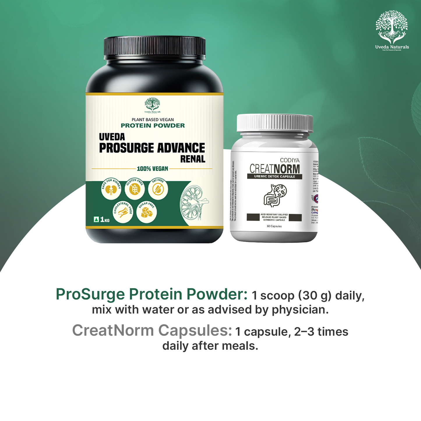 Uveda ProSurge Advance Renal Protein Powder with CreatNorm