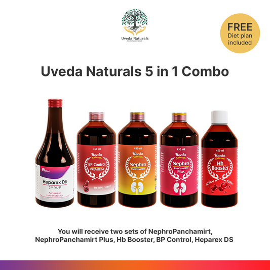 Uveda Naturals 5 in 1 Combo