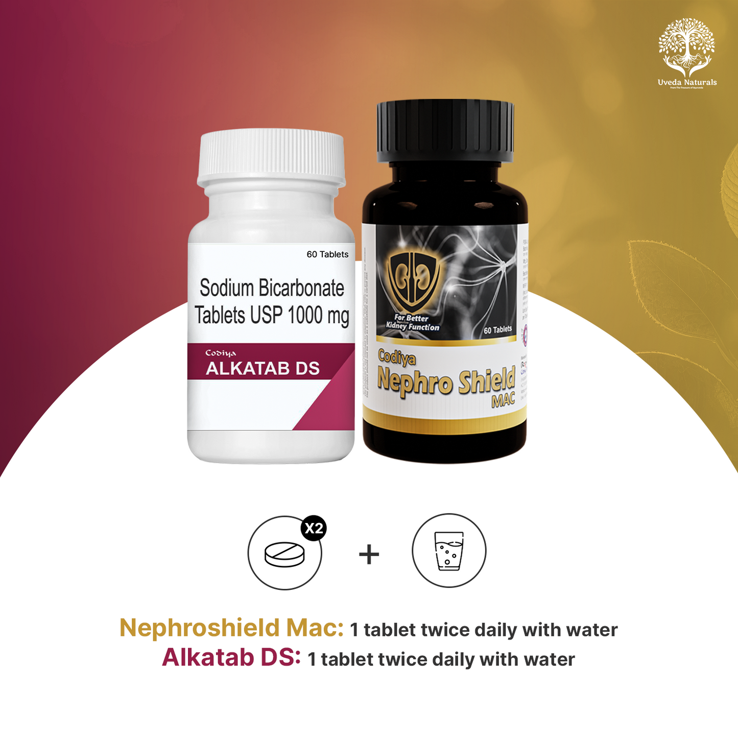 Codiya Alkatab DS and Nephroshield Mac Combo
