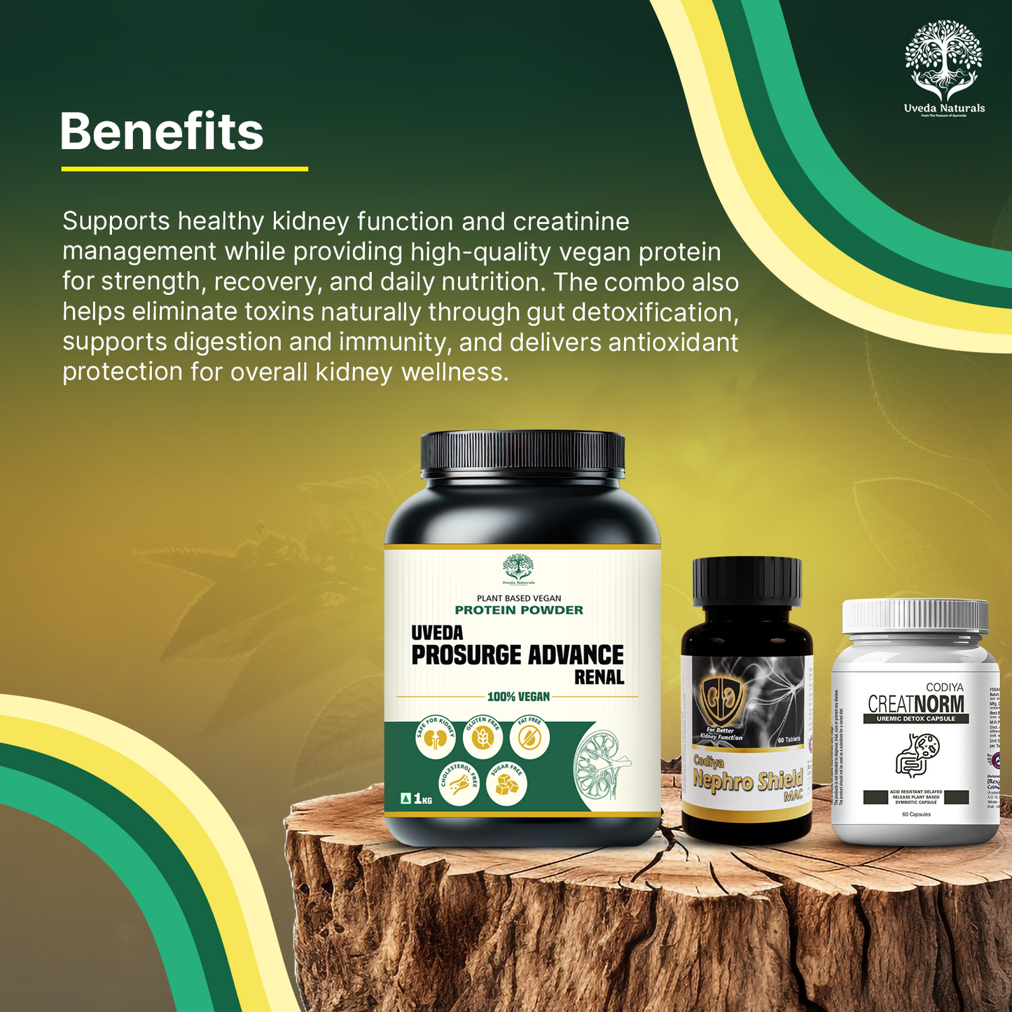 NephroShield CreatNorm & ProSurge Advanced Dialysis Support Combo