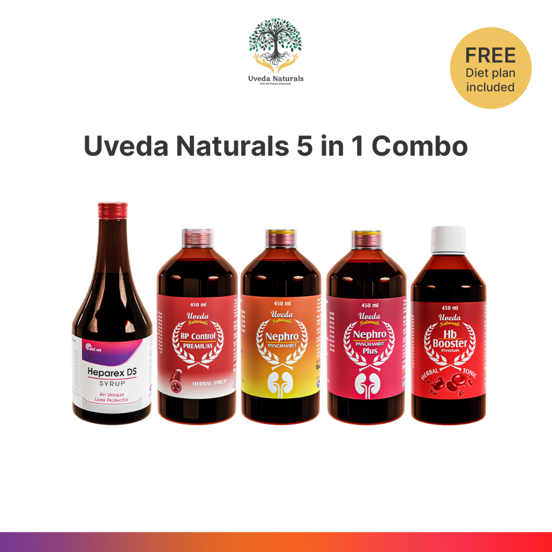 Uveda Naturals 5 in 1 Combo