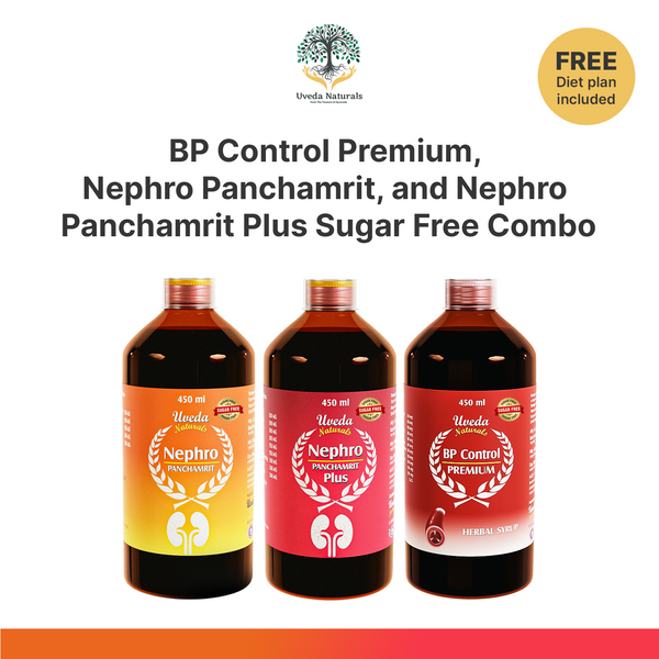 Uveda Naturals Nephro Panchamrit and Nephro Panchamrit Plus Combination main image 0